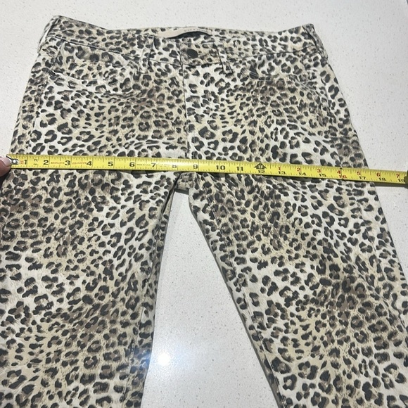 Rich & Skinny Leopard Animal Print Skinny Jeans Mid Rise Size 27 - Picture 15 of 16